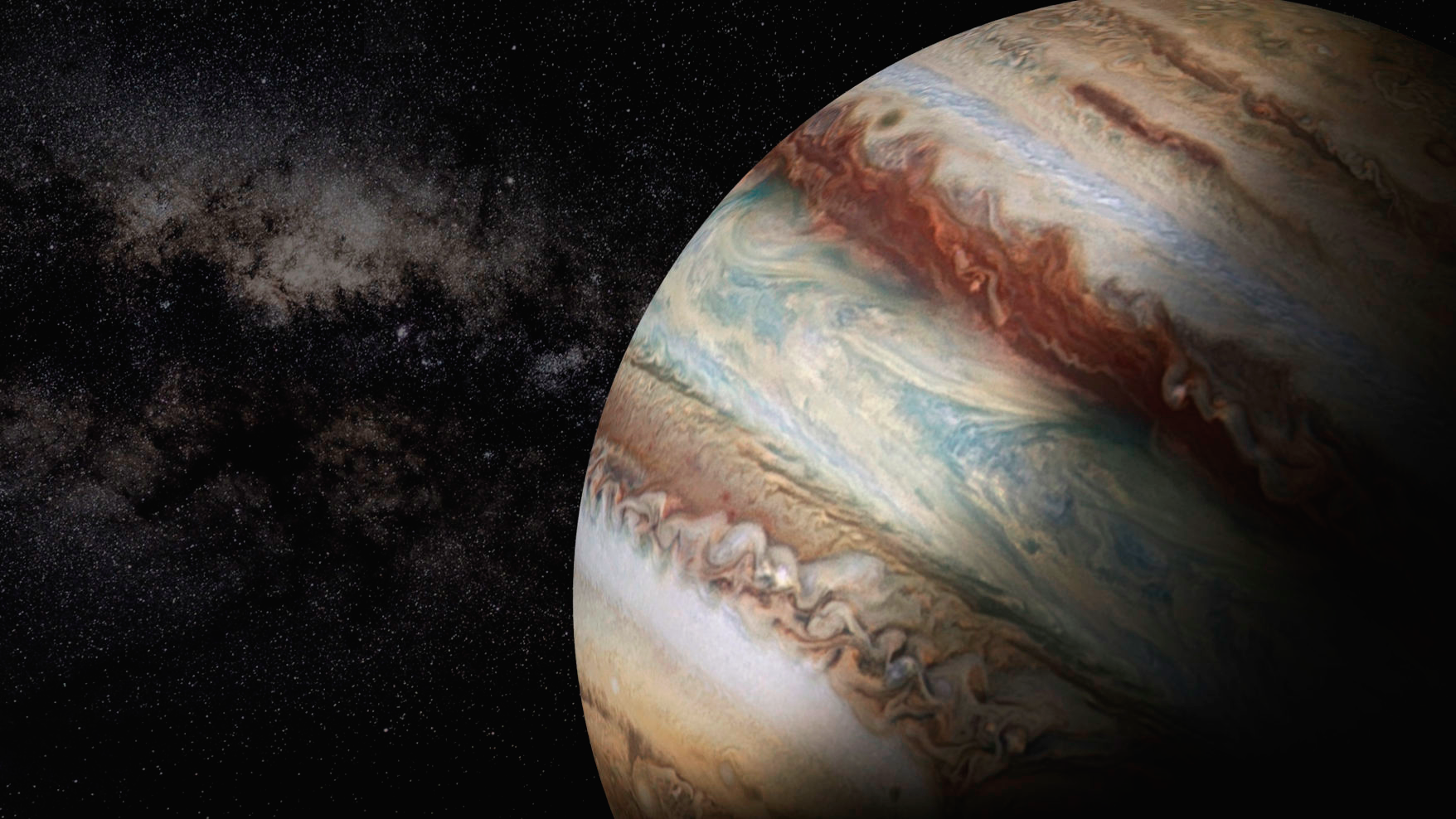 representation of the planet jupiter